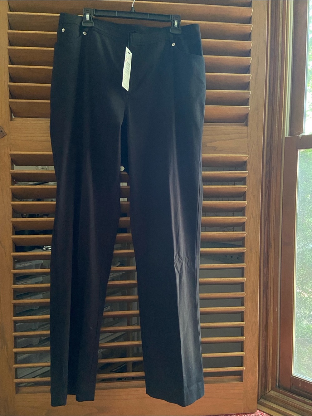 Women’s 14 Classic Black jeans Pants - Tailored Straight Fit
